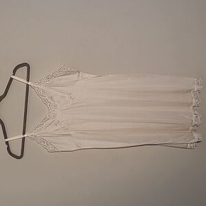 VTG Vassarette Lace Trim Babydoll Nightgown Sz 38